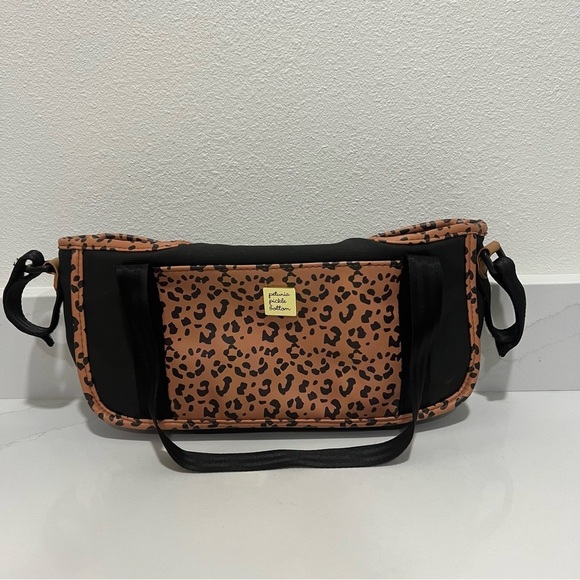 Petunia Pickle Bottom Leopard Stroller Caddie - Picture 1 of 12